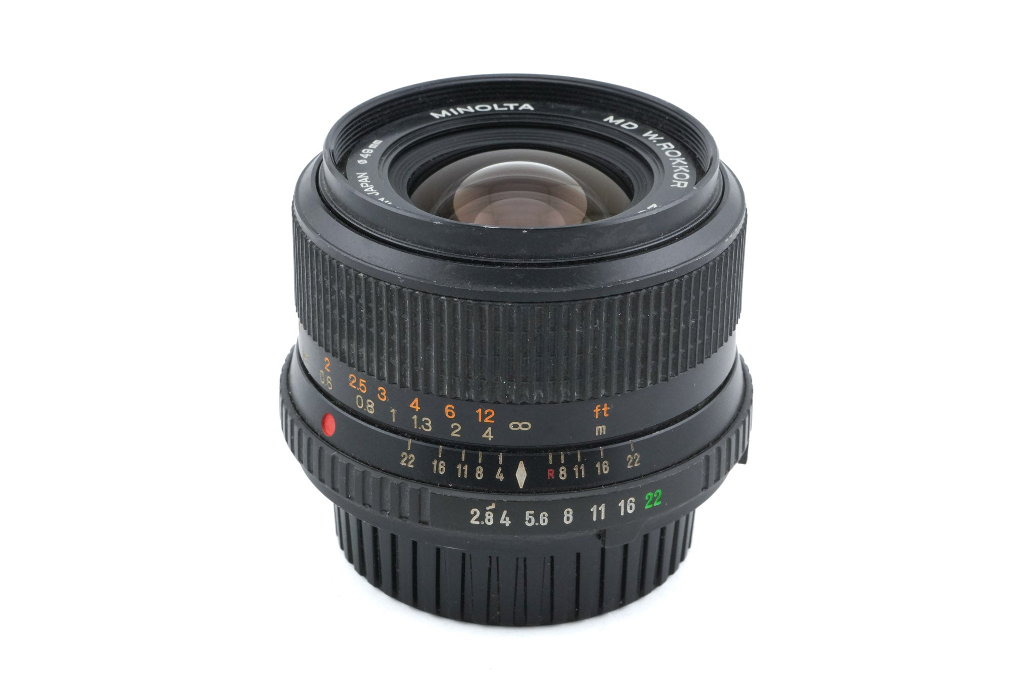 Minolta 28mm f2.8 MD W.Rokkor - Lens – Kamerastore