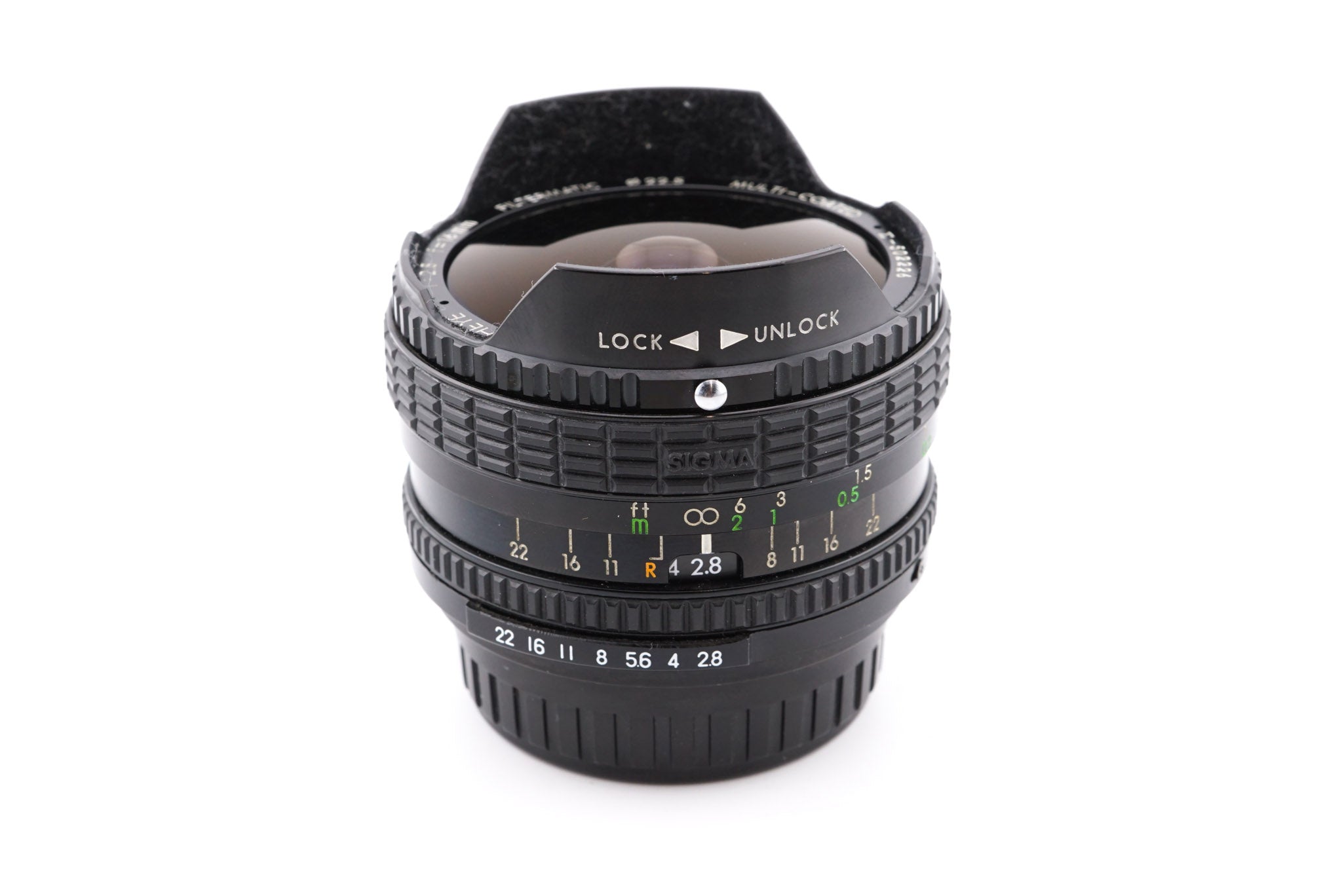 Sigma 16mm f2.8 Filtermatic Fisheye Multi-Coated - Lens – Kamerastore