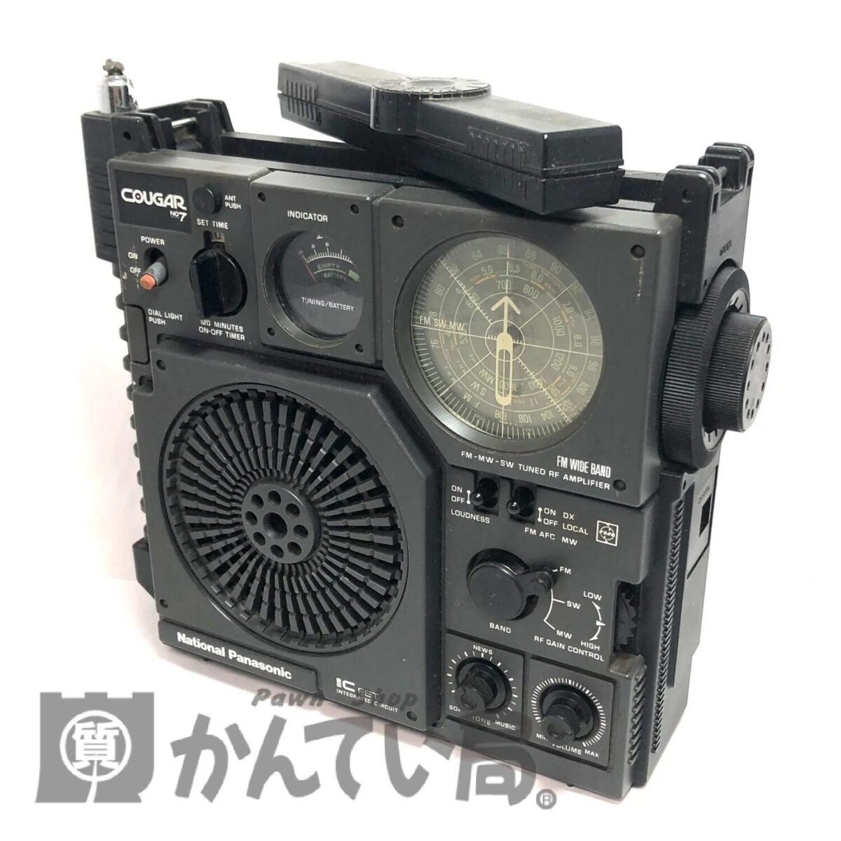ナショナル パナソニック RF-877 COUGAR No.7 ポータブルラジオをお
