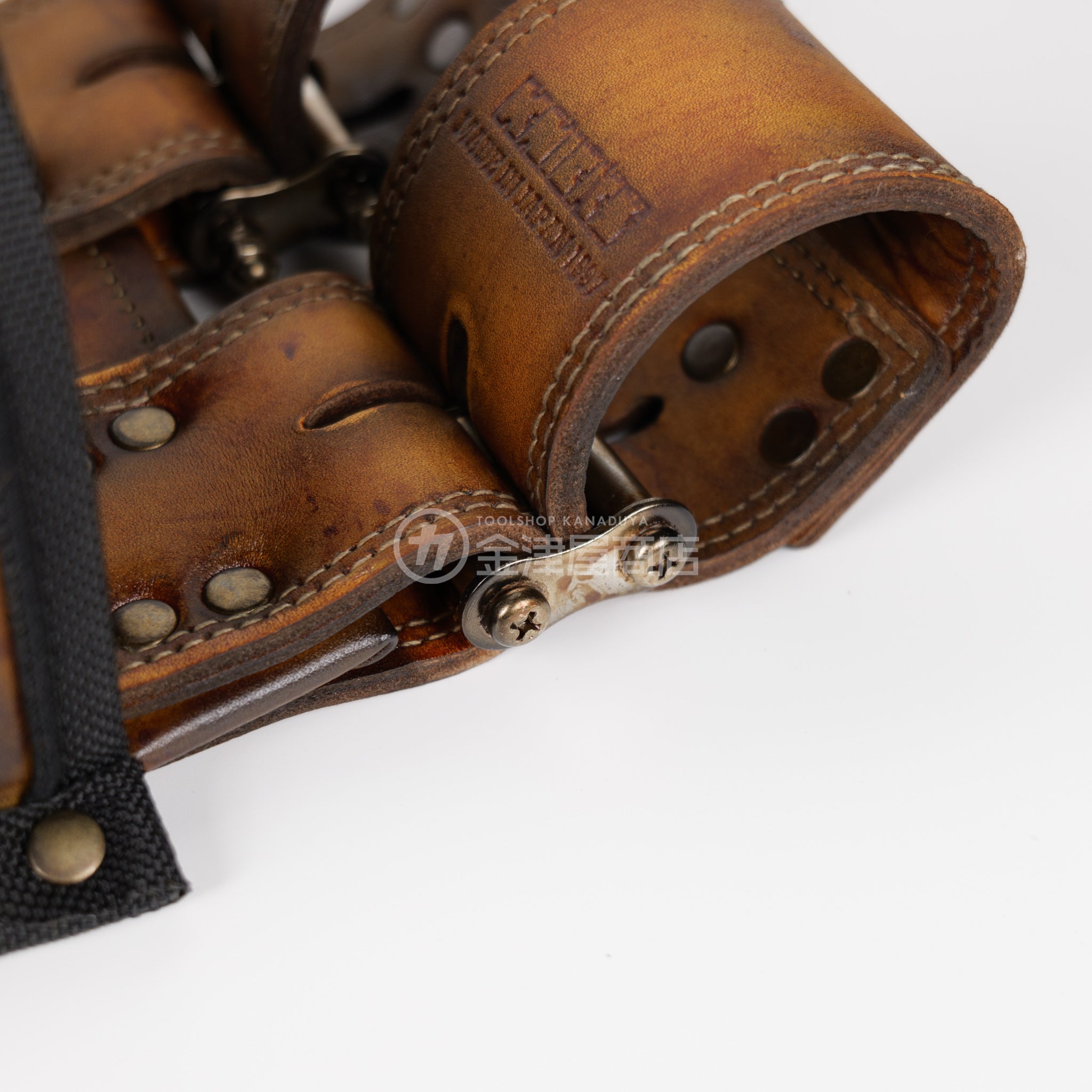 ニックス(KNICKS) 最高級硬式グローブ革3段腰袋チェーンタイプ バリ