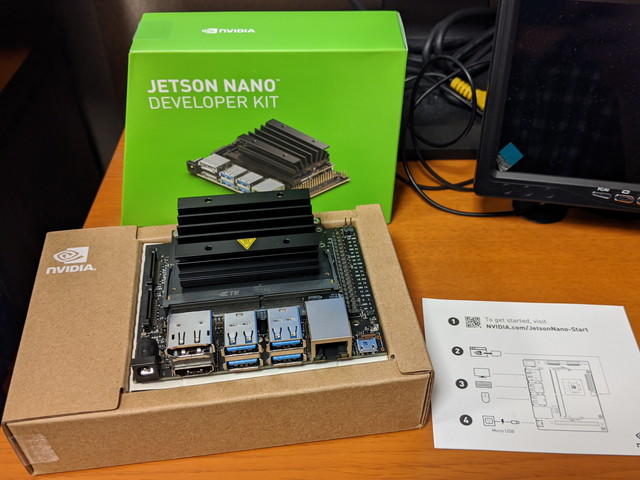 NVIDIA Jetson Nanoを動かしてみました