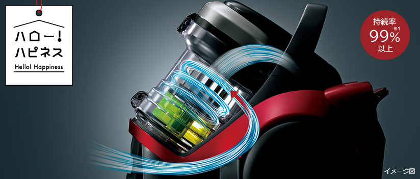 サイクロン式クリーナー CV-SV90G ： クリーナー ： 日立の家電品