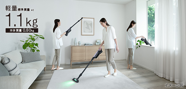 スティッククリーナー（コードレス式）PKV-BK3L ： クリーナー ： 日立