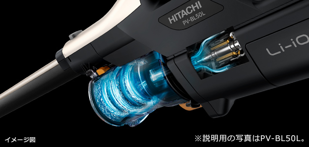 スティッククリーナー（コードレス式）PV-BL30L ： クリーナー ： 日立