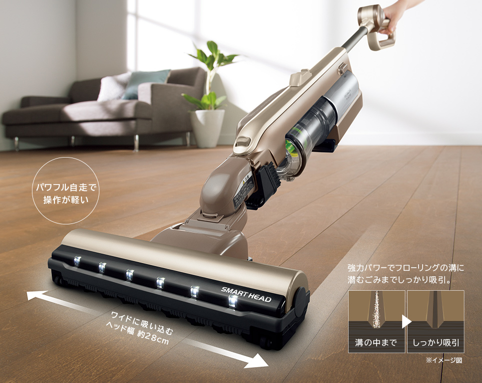 コードレス スティッククリーナー PV-WBC500 ： 日立の家電品