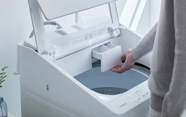 特長：使いやすい ： 全自動洗濯機 ビートウォッシュ BW-V100K ： 洗濯