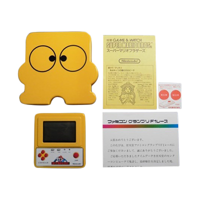 参考価格】スーパーマリオブラザーズ ゲームウオッチ F1レース賞品