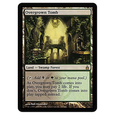 参考価格】MTG RAV 草むした墓/Overgrown Tomb (英) Foil | カード