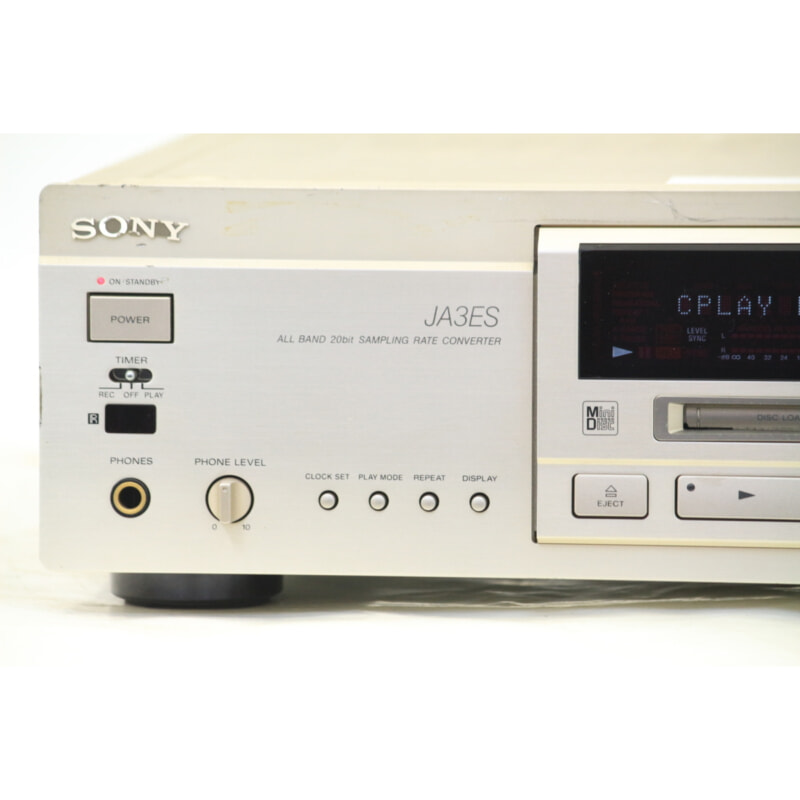 買取実績 |SONY ソニー MDS-JA3ES MDデッキ - 京都のオーディオ買取