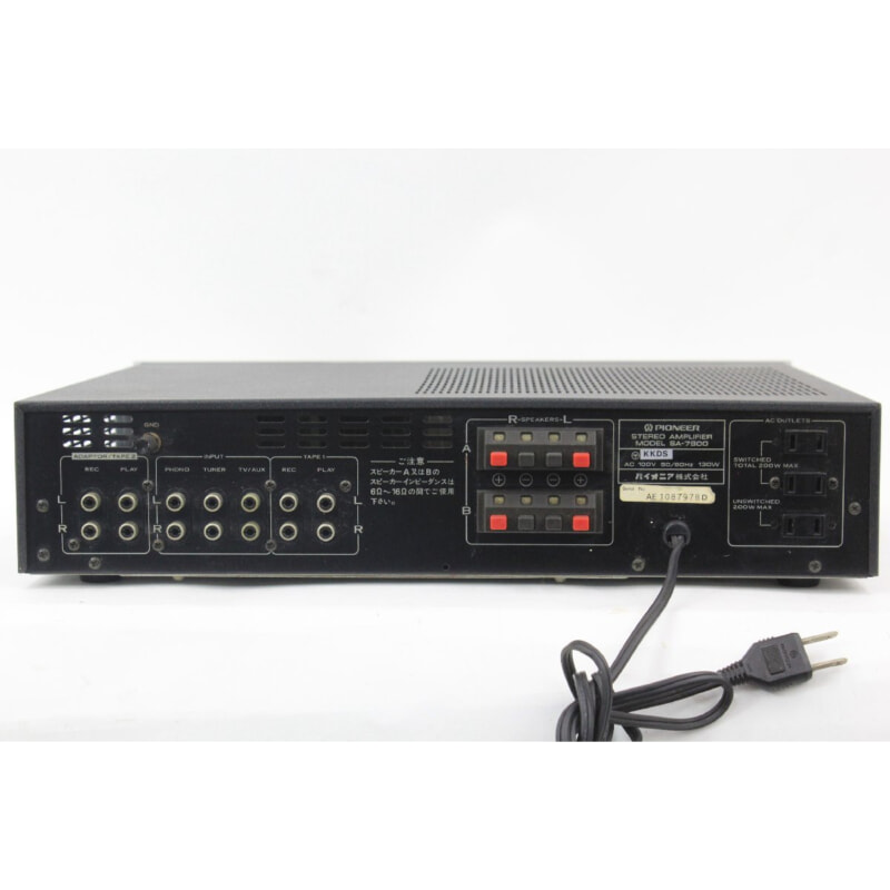 買取実績 |Pioneer プリメインアンプ SA-7900 - 奈良支店のオーディオ