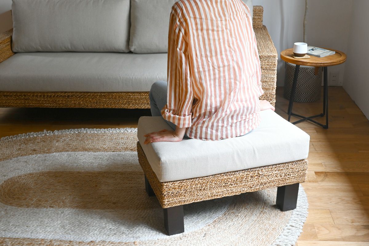 KAJA FARGO/オミソファ 1人掛け オットマン付き KAJA FARGO Omi Sofa