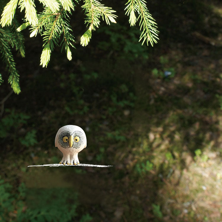 数量限定！ LisaLarson リサ・ラーソン スウェーデンの森の白い