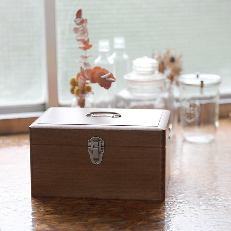 ツガの救急箱 Sサイズ 倉敷意匠 薬箱 木箱 収納ボックス 収納