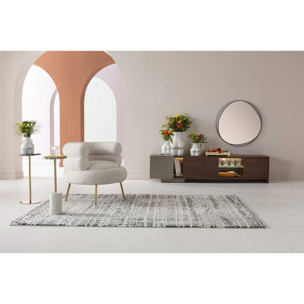 ボニータ ブラック O80cm ウォールミラー - ミラー・鏡の通販 ｜【KARE