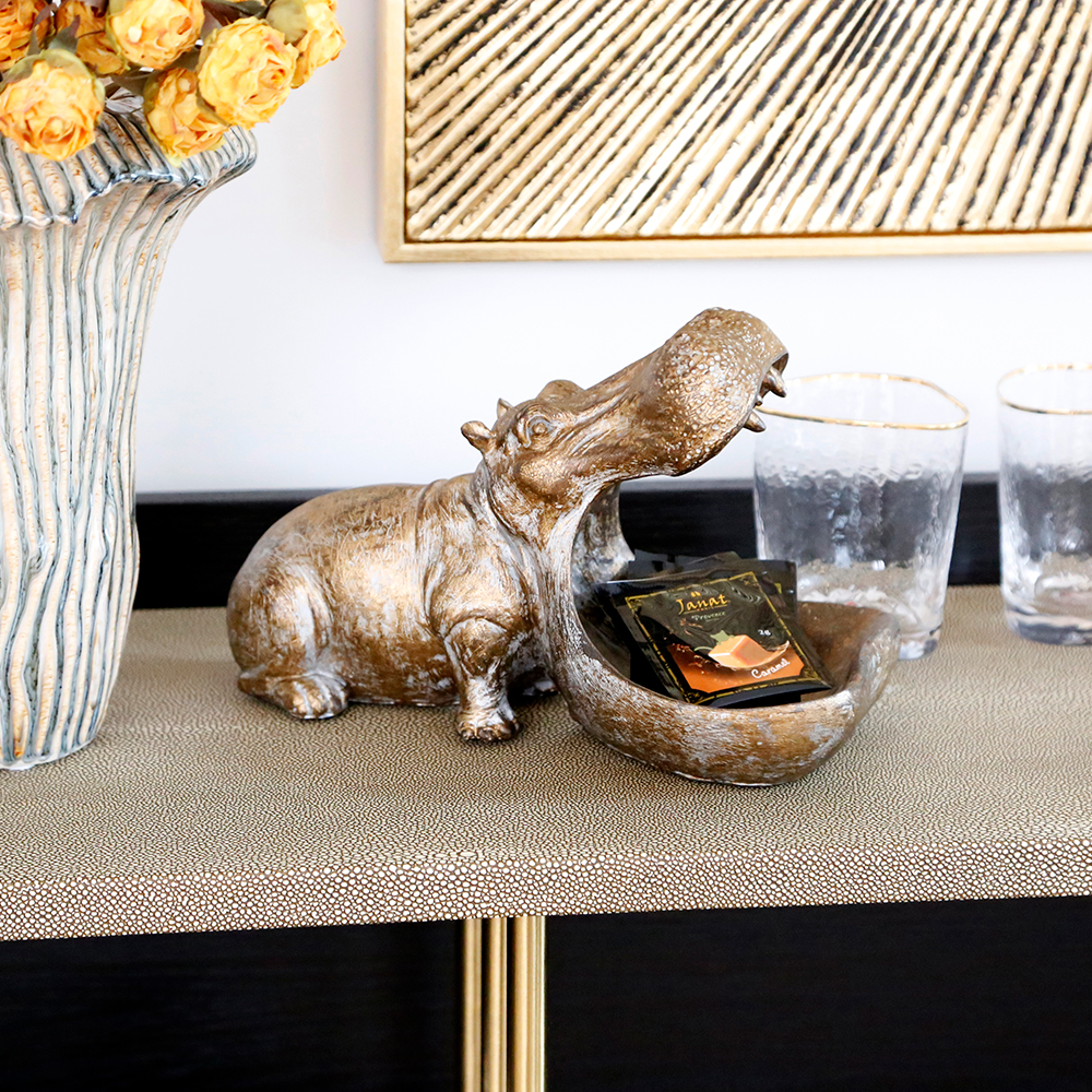 ハングリーヒッポ デコフィギア - オブジェ・置物の通販 ｜【KARE