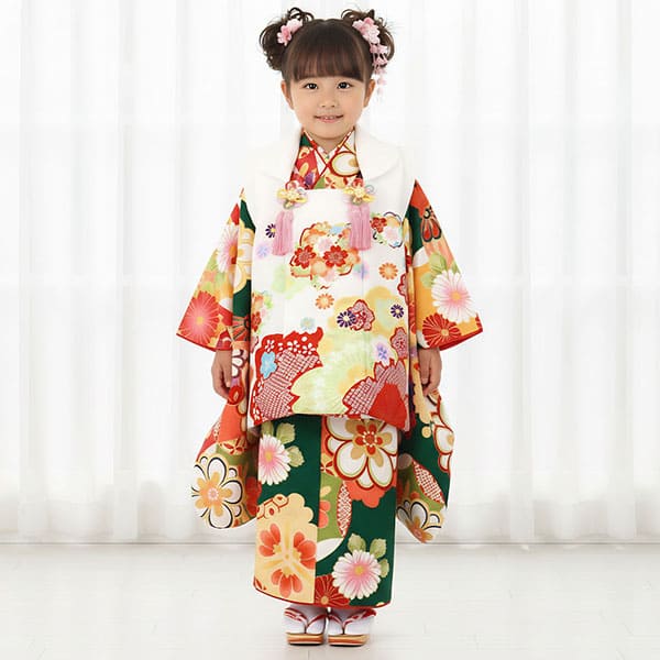 七五三レンタルフルセット 三歳女の子 color-029 の商品一覧 | 宅配