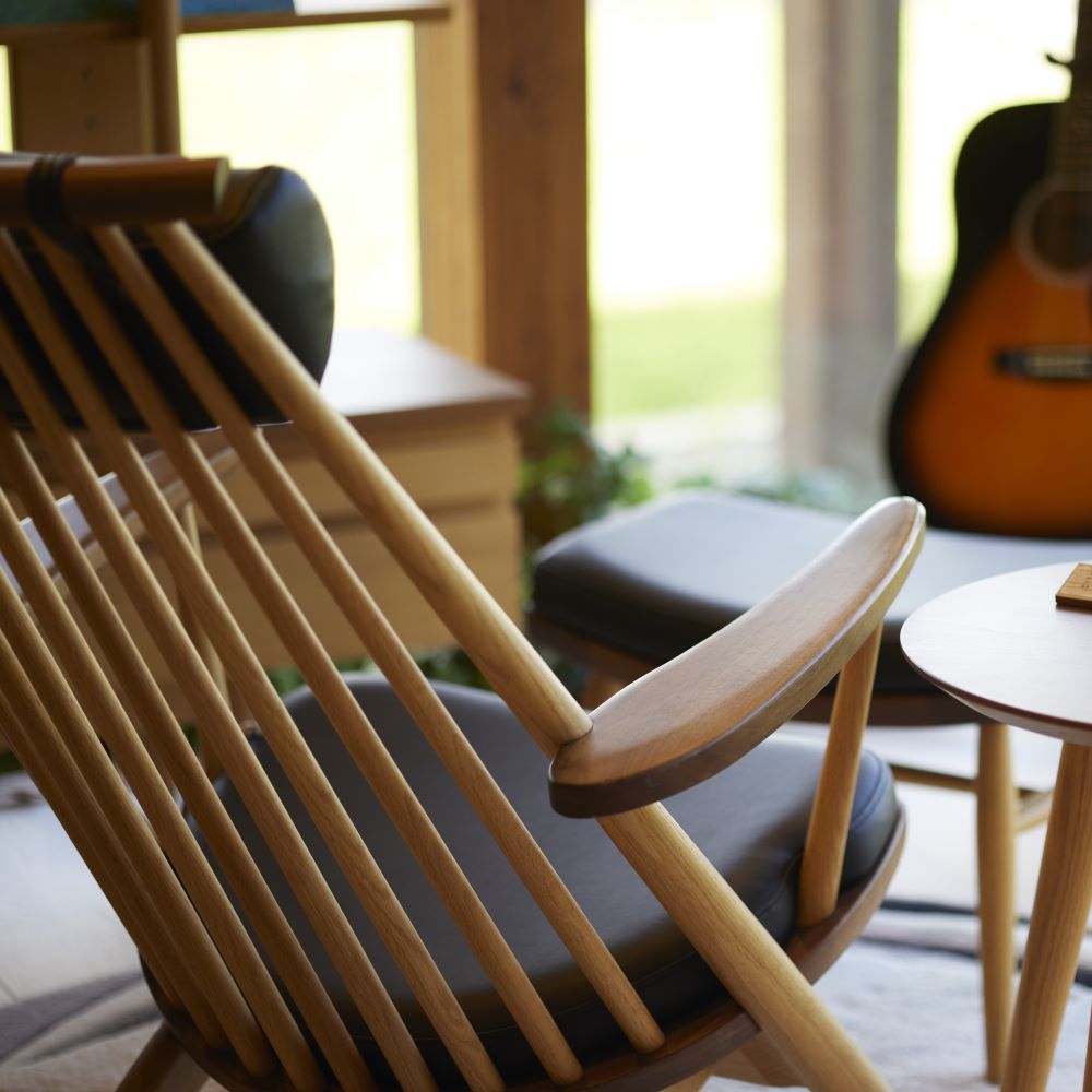 CIVIL イージーチェア CC54K(ウォールナット＋オーク) – 柏木工株式