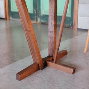 Walnut Saw Table × 木製トンボ脚 – UTSUMIoriental