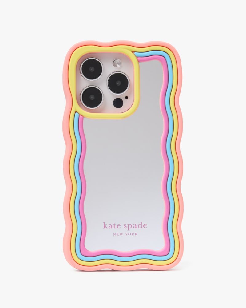 Rainbow Mirrored I Phone 15 Case | Kate Spade New York