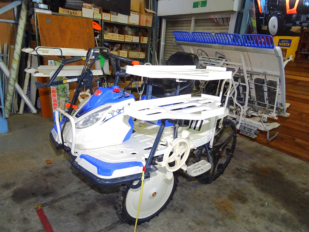 中古田植機 4条 イセキ RPQ4DL HST オートアクセル | 中古農機具と