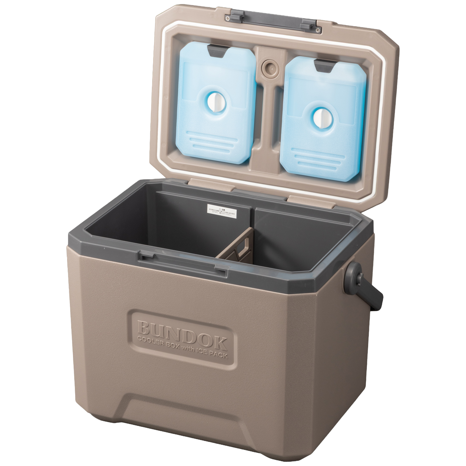 クーラーボックス 保冷剤付 22L【ランタン・キャンプ小物】 | 株式