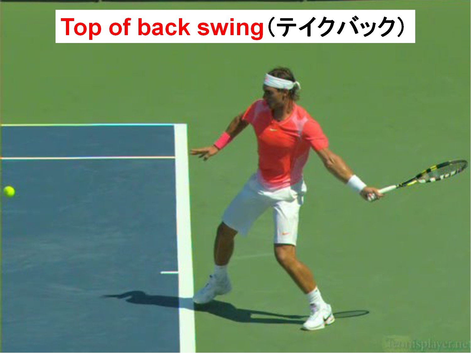 テニスラケットの科学(441) ：フォアハンド・ストロークにおける身体と