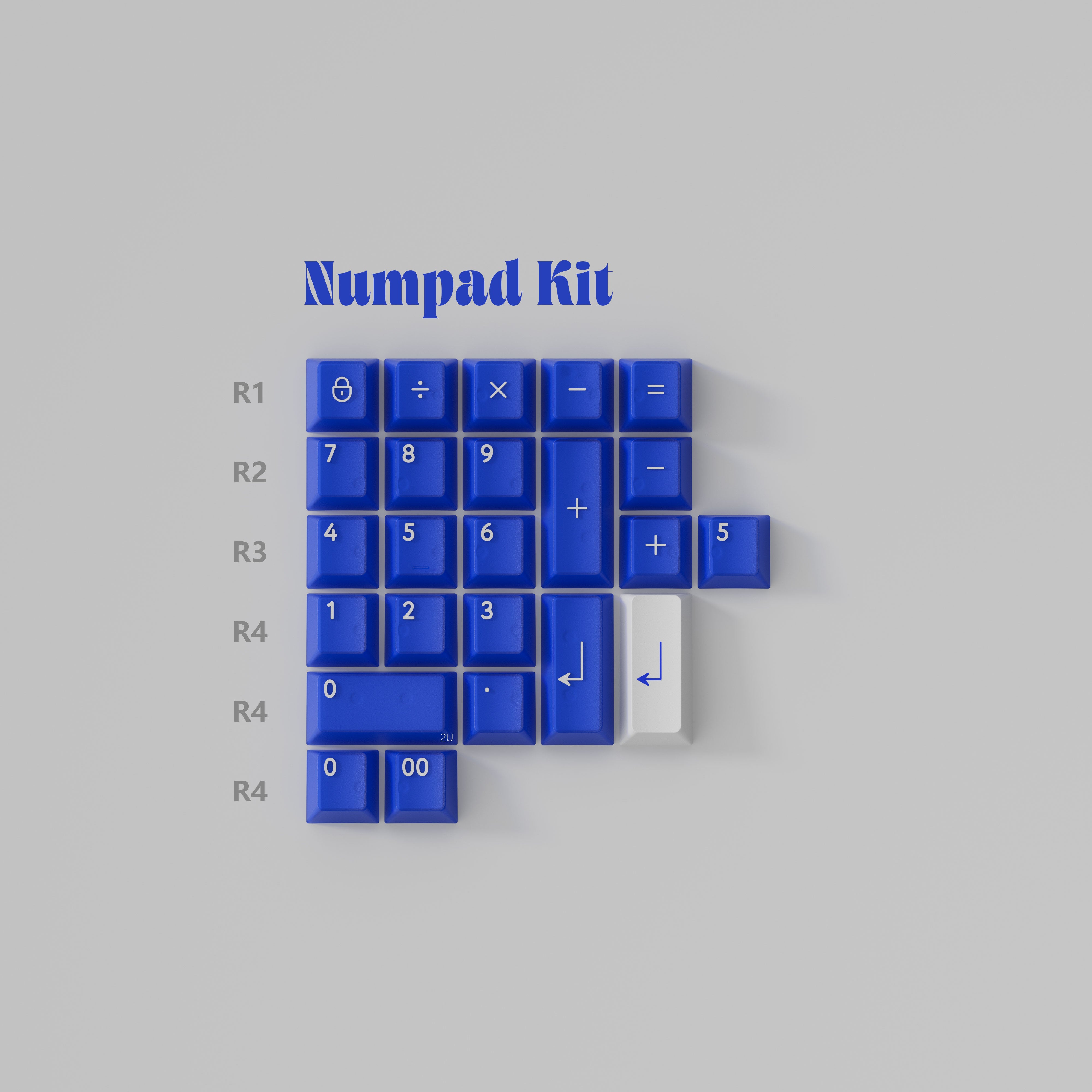 PBTfans Klein Blue R3 – KBDfans® Mechanical Keyboards Store