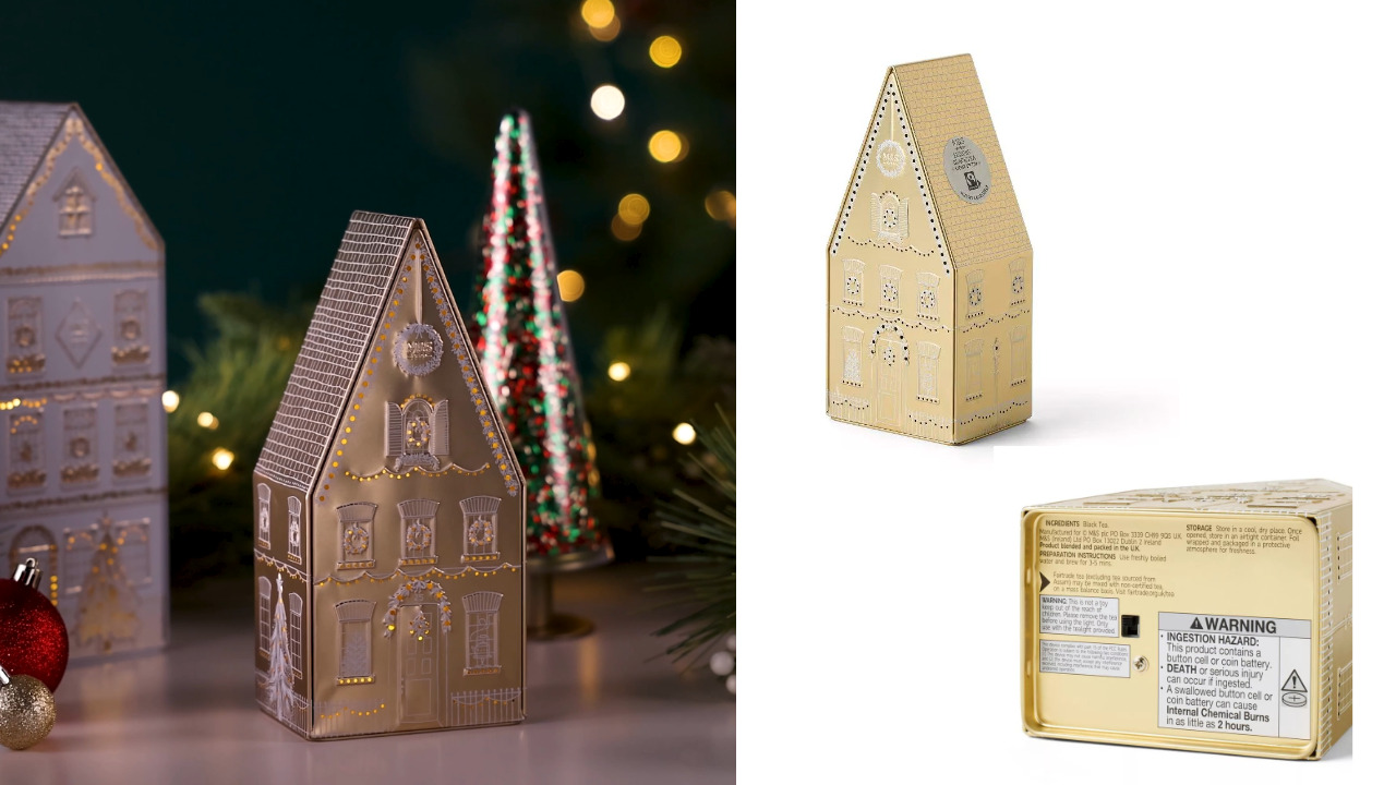 限定10点】M&S（マークス&スペンサー）クリスマスティー | 英国