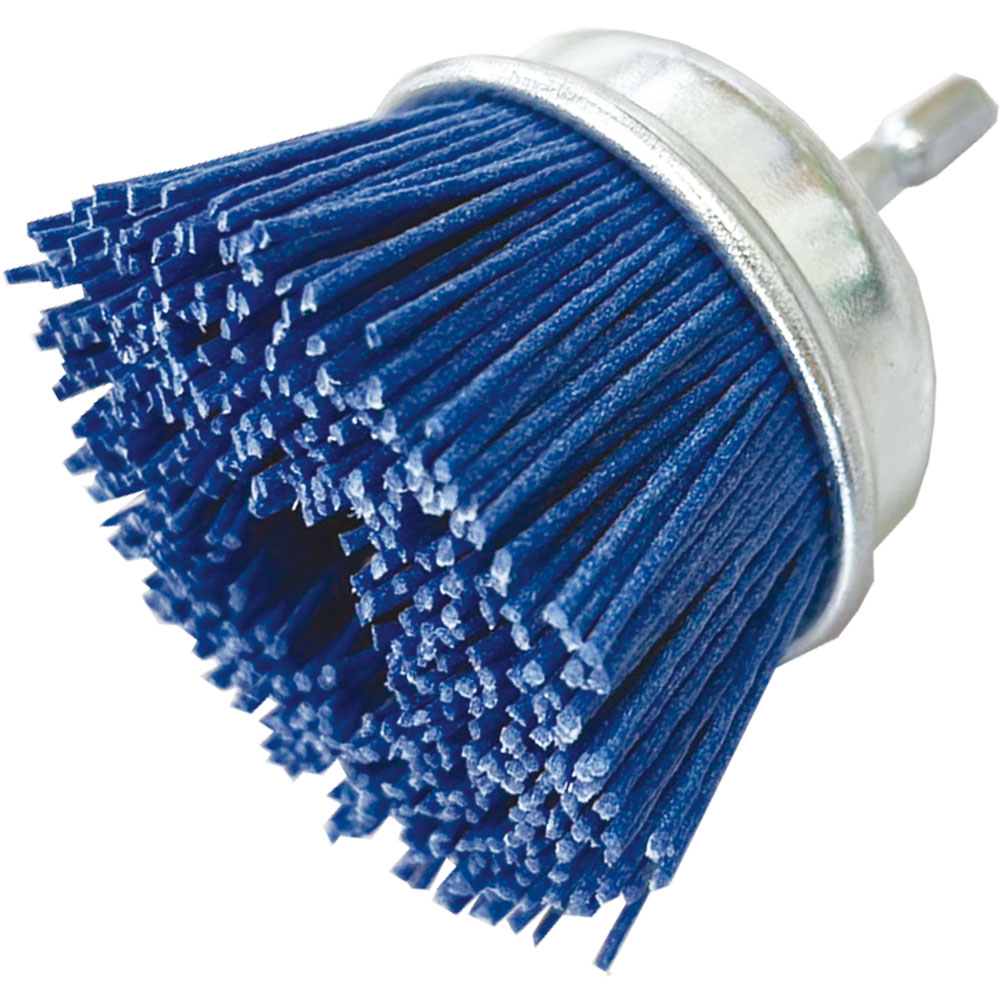 CNN68-インパクト用カップブラシ 65×25 砥粒入りナイロン#180