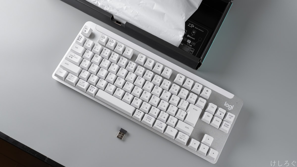 logicool K855 レビュー：1万円で買える無線メカニカルキーボード