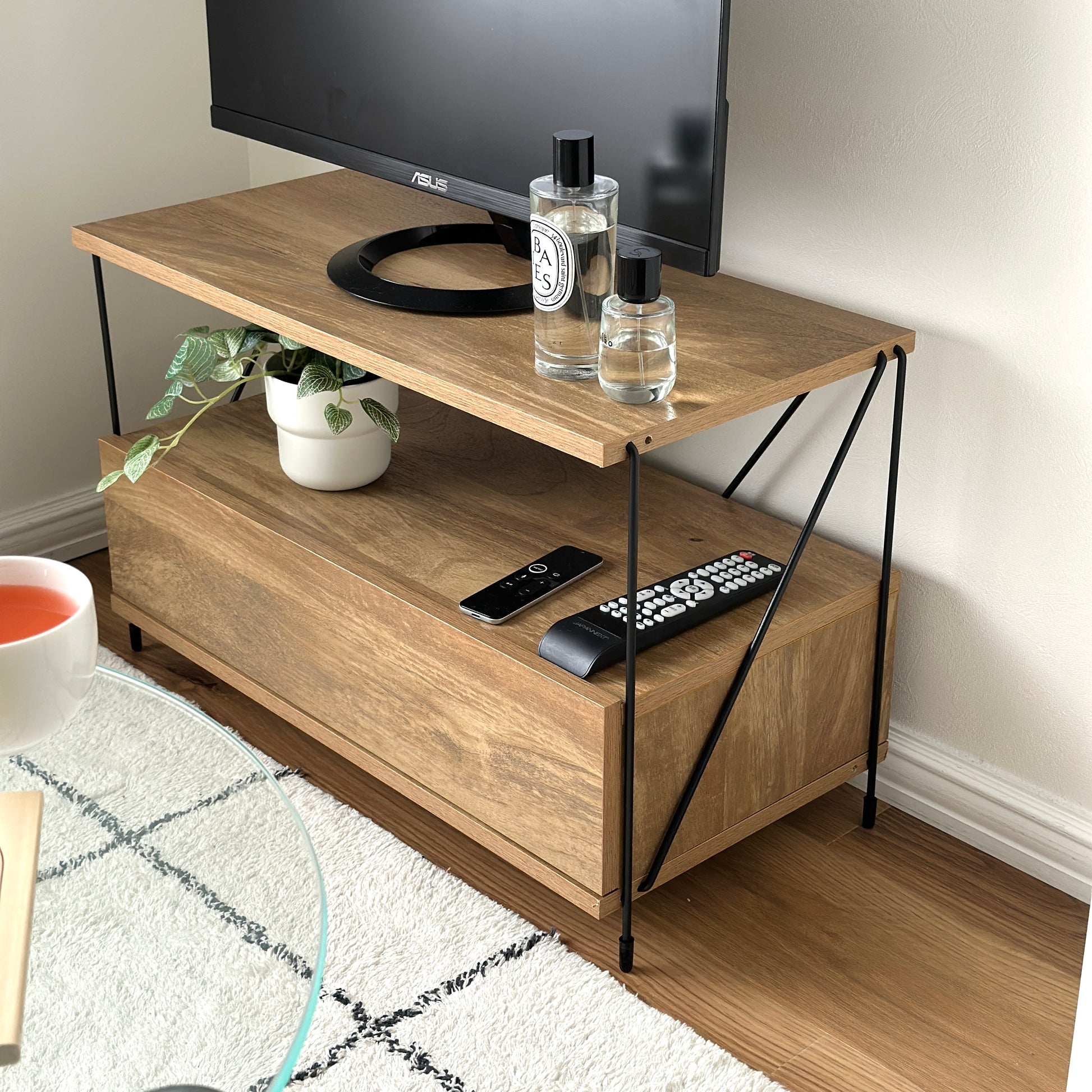 テレビボード｜工具不要EZBO｜ワイヤーテレビボード - territory