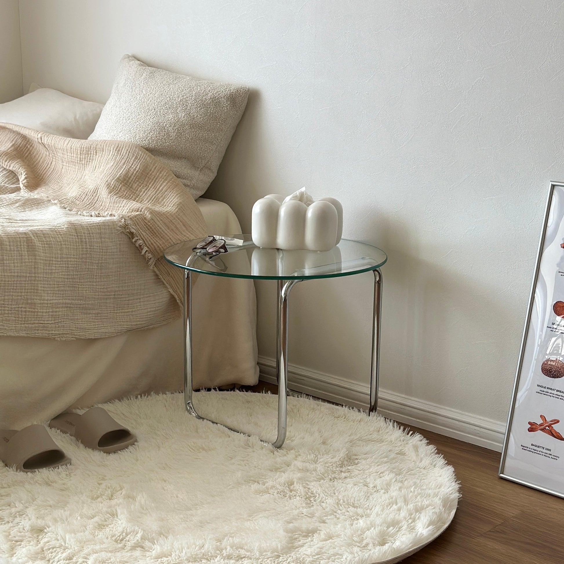 テーブル｜ガラスローテーブル - territory