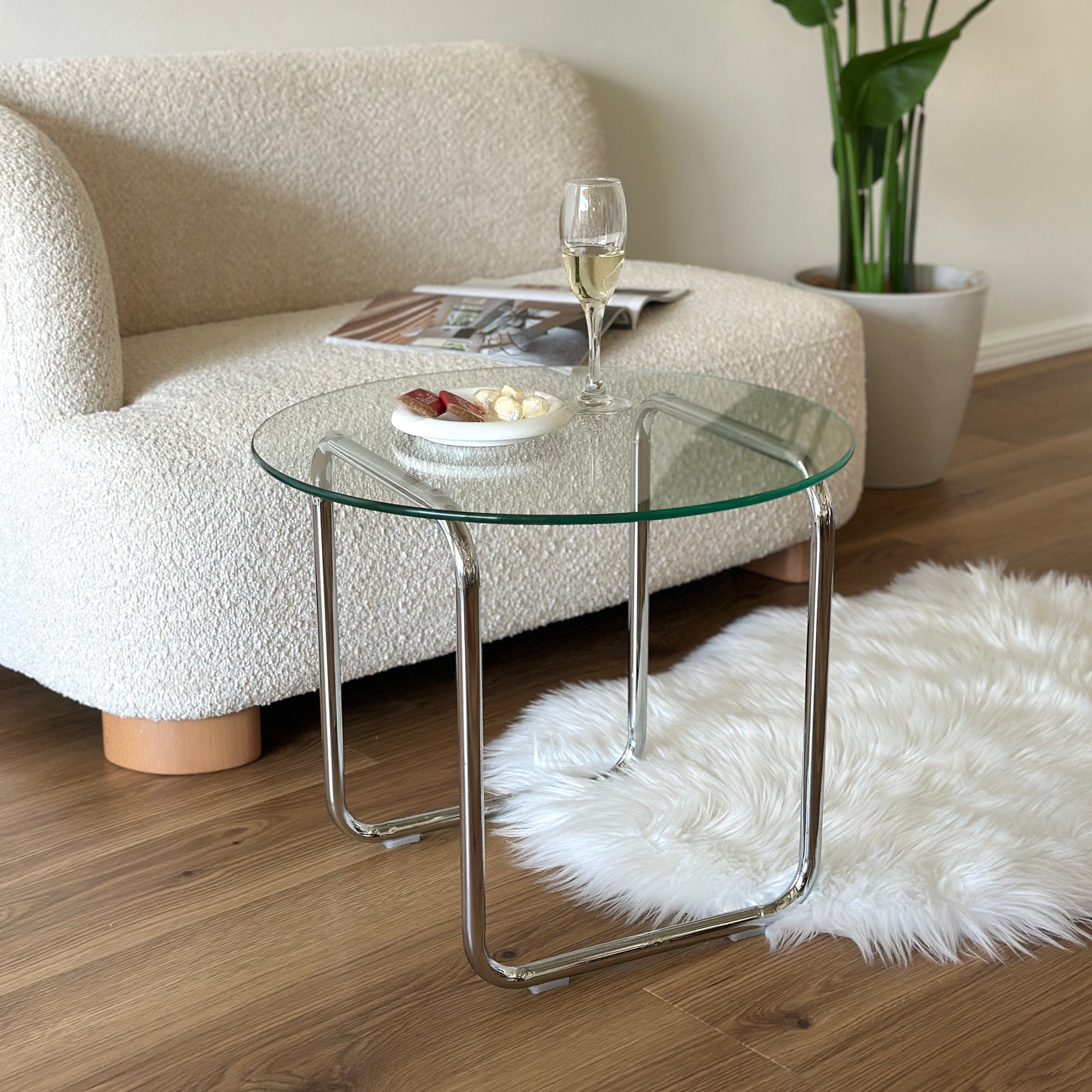 テーブル｜ガラスローテーブル - territory