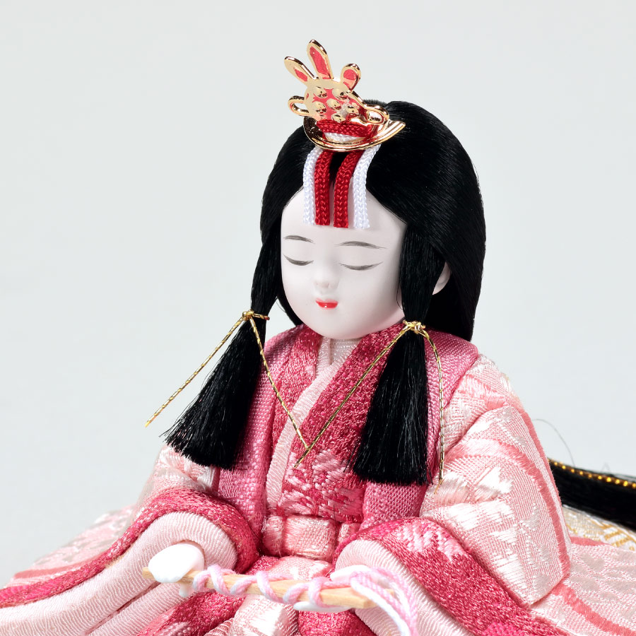 人形の田辺 / 【一秀】木目込雛人形さくらさくら（C106）