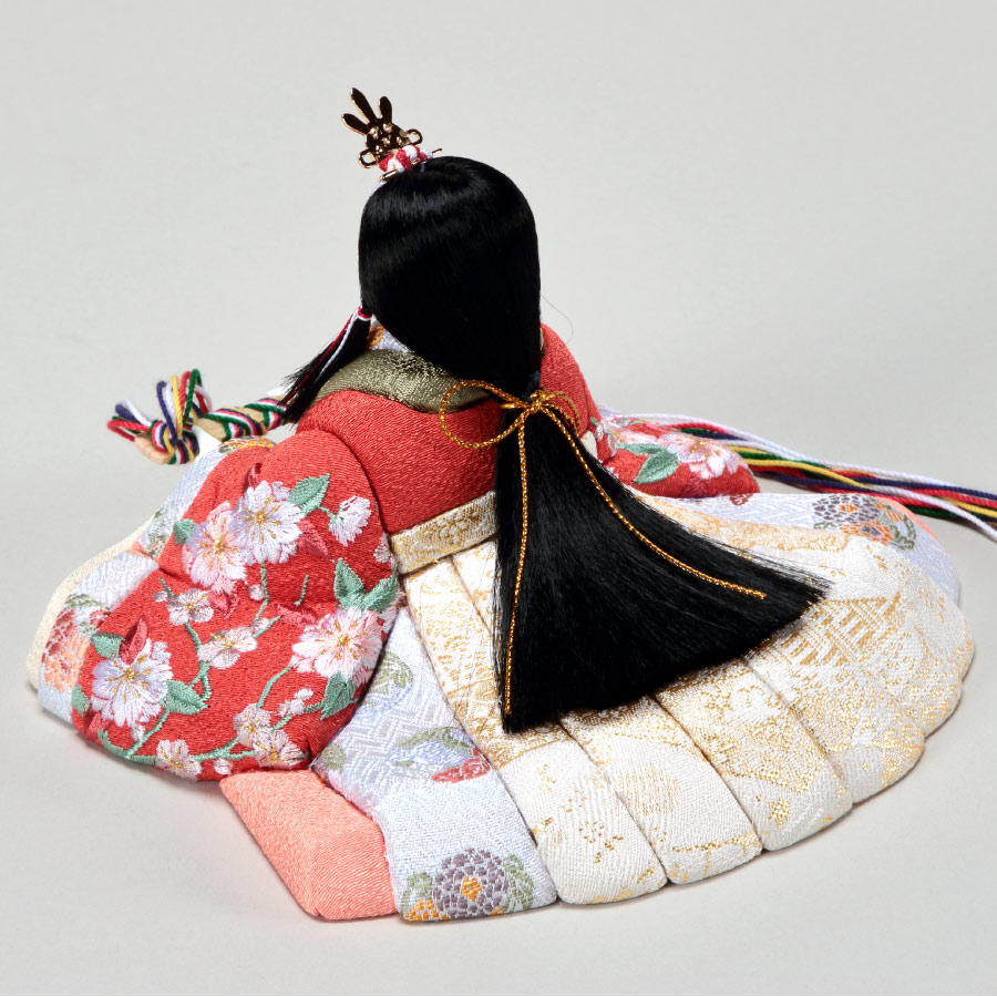 人形の田辺 / 【一秀】木目込雛人形 桃山雛17号（S75）