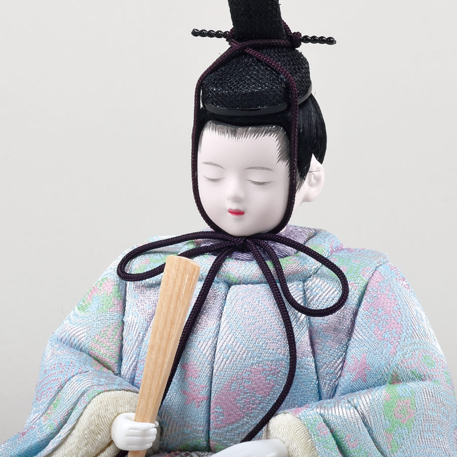 人形の田辺 / 【一秀】木目込雛人形 桃山雛16号（C-114）