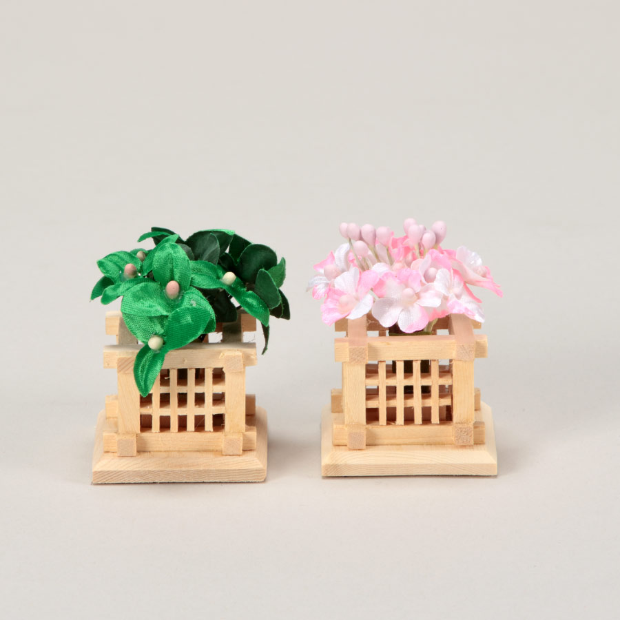 人形の田辺 / 【真多呂】木目込雛人形 くるみ雛A 親王飾り