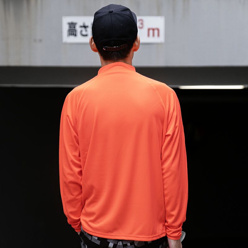 モックネック長袖(蛍光） | 木梨サイクル