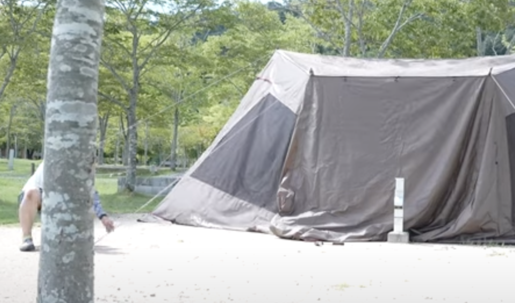 ランドベース6Pro.はファミリーキャンプに最適 坊主キャンパー