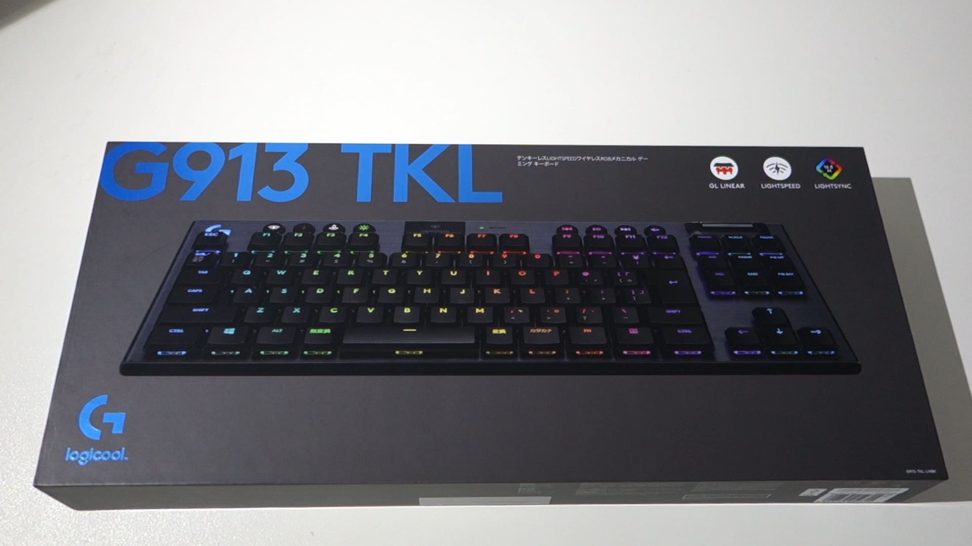 Logicool G913 TKL レビュー】史上最高のゲーミングキーボード、これは