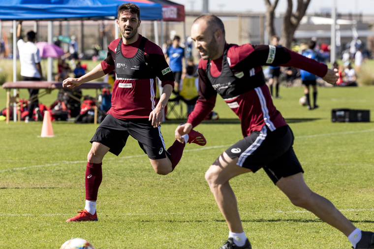 イニエスタ、ビジャ、ポドルスキが勢揃いしたヴィッセル神戸、アメリカ