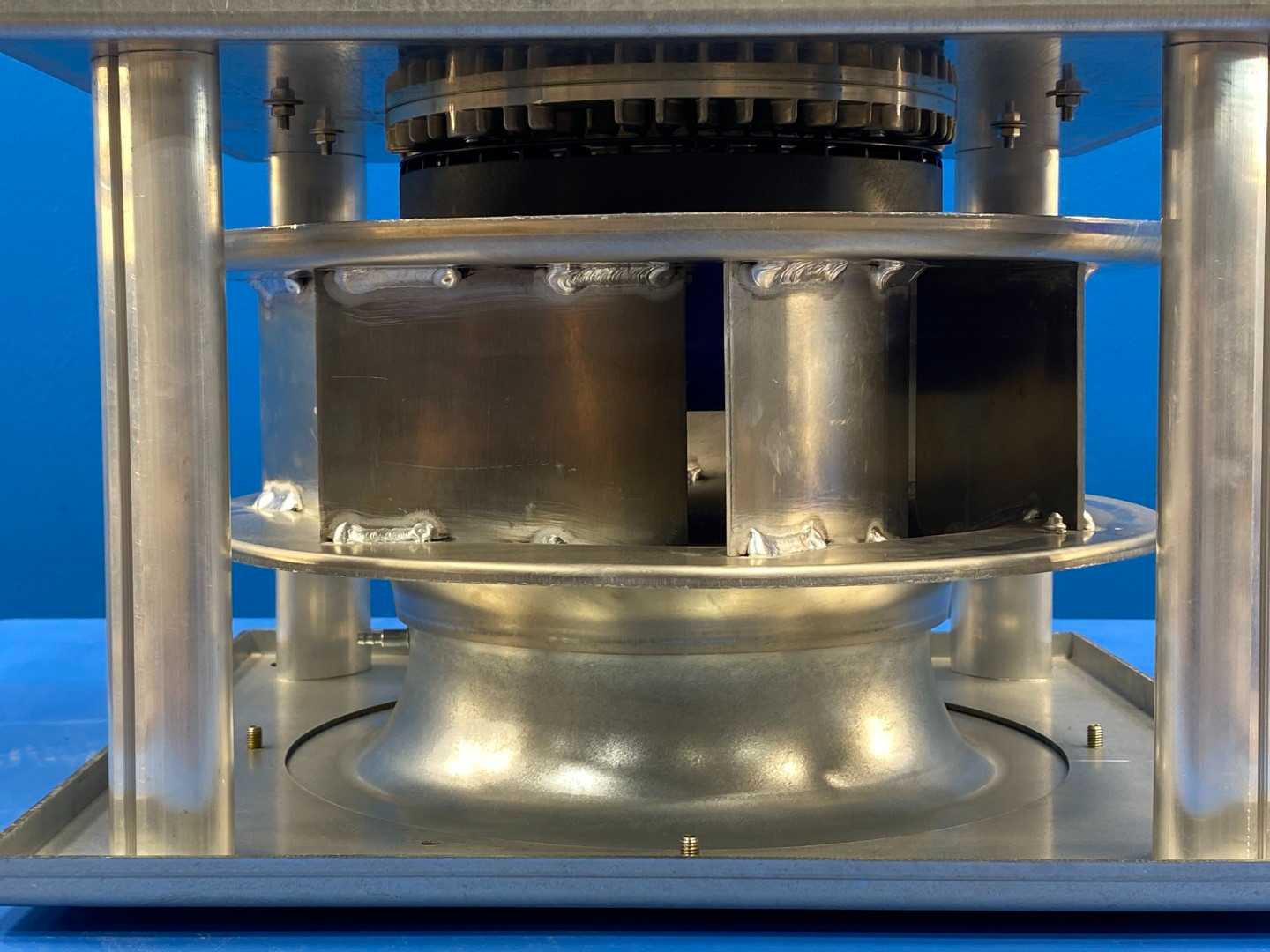 Ziehl-Abegg E213826 ZB-155 ECBlue Fan, 54000407 380-480VAC