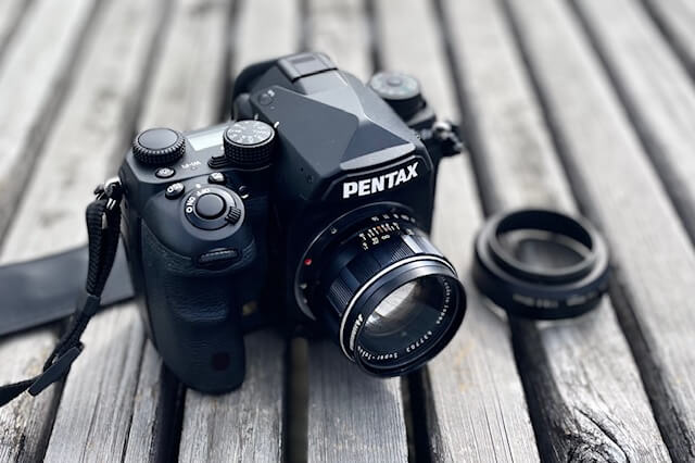 マウントアダプターKが届いたので、PENTAX K-1 Mark IIにSuper Takumar