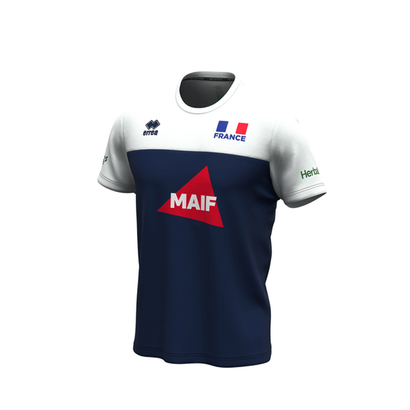 errea バレーボールフランス男子代表 2025-26ウォームアップジャージ