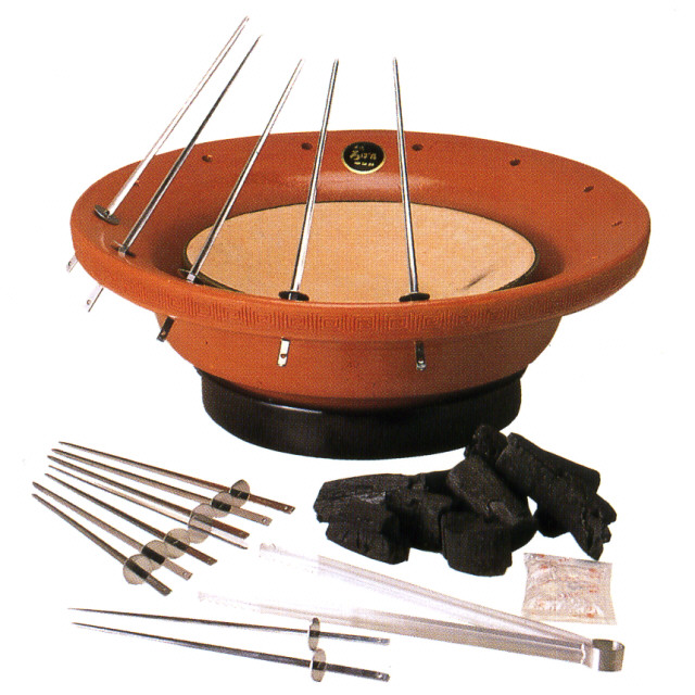 串焼きコンロ ろばた(大) の通信販売 - 【珪藻土コンロ通販なら