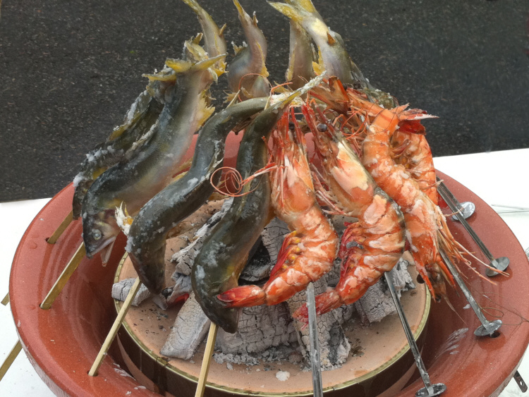 串焼きコンロ ろばた(大) の通信販売 - 【珪藻土コンロ通販なら