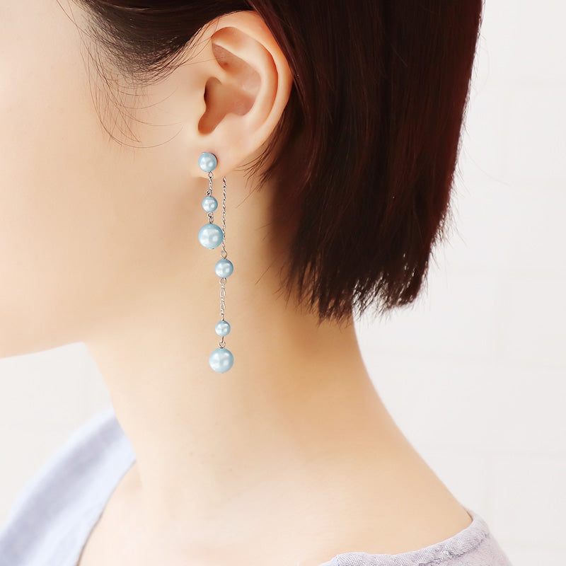 レシピNo.KR1245 クリスタルパールのエレガントピアス4種 – 貴和製作所