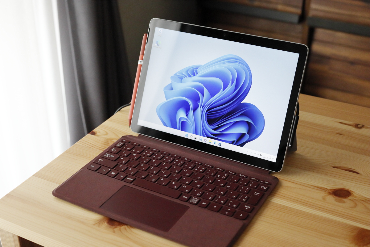Surface Go 3レビュー！タブレットにもなる Win11 搭載モバイルノート