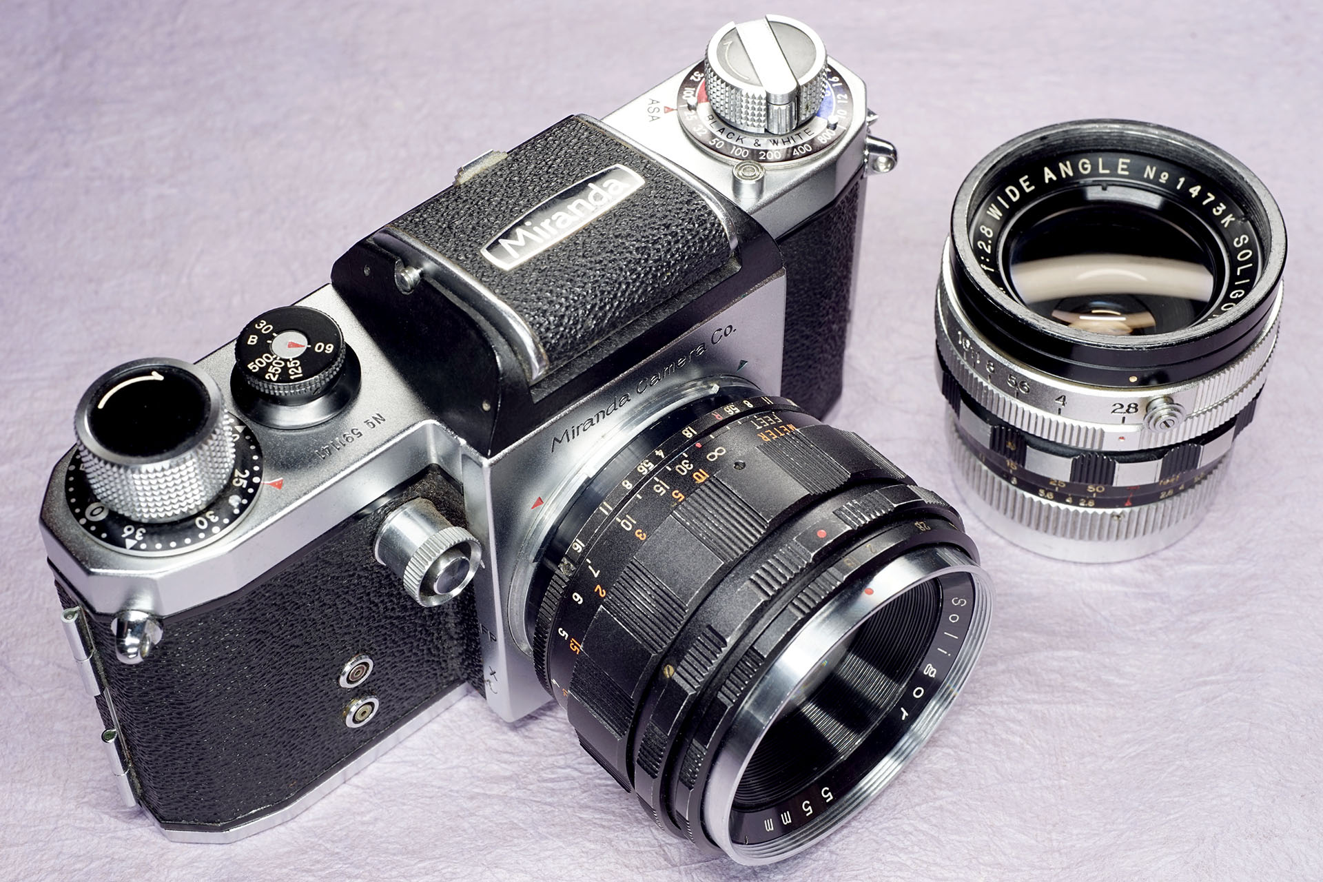 初期ミランダ用ソリゴールレンズとその周辺／さまざまな記号編（後編