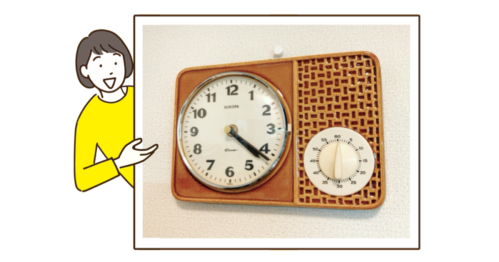 おしゃれな「陶器の壁掛け時計」が通販で買える北欧ビンテージ雑貨店